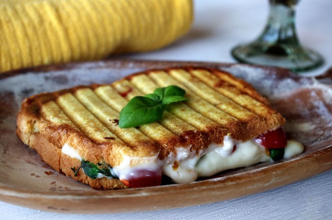 Caprese Grilled Cheese