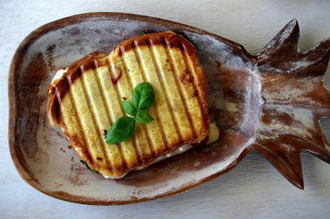 Caprese Grilled Cheese