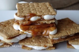 Biscoff Caramel Smores