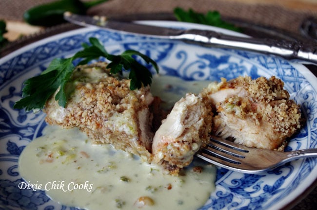 Walnut Crusted Chicken
