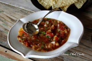 Cantaloupe Habanero Salsa