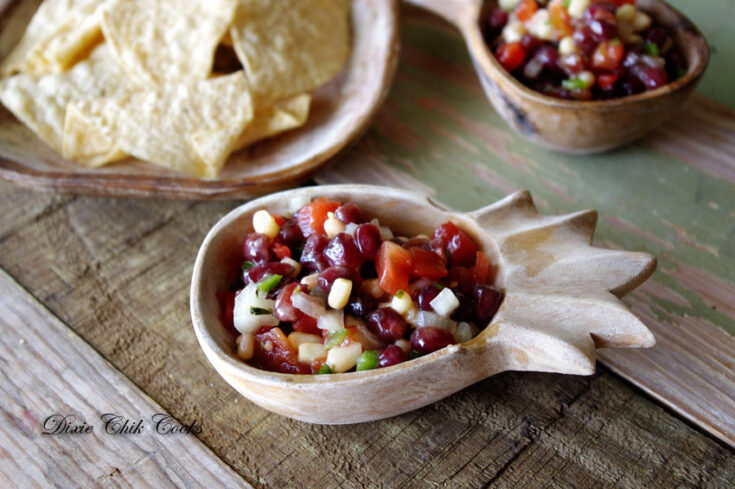 Fresh Pomegranate Pico de Gallo