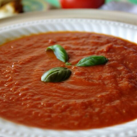 Sherried Tomato Basil Soup