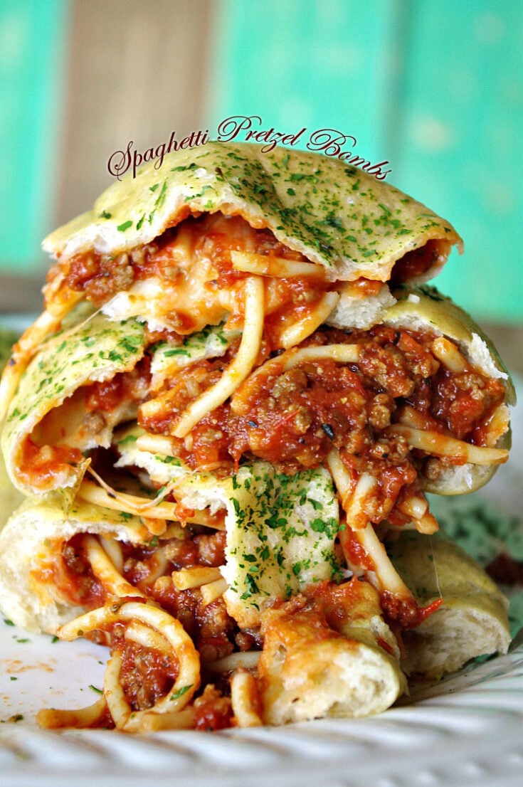 Spaghetti Pretzel Bombs