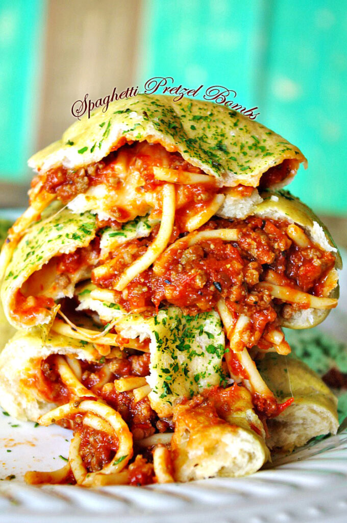 Spaghetti Pretzel Bombs