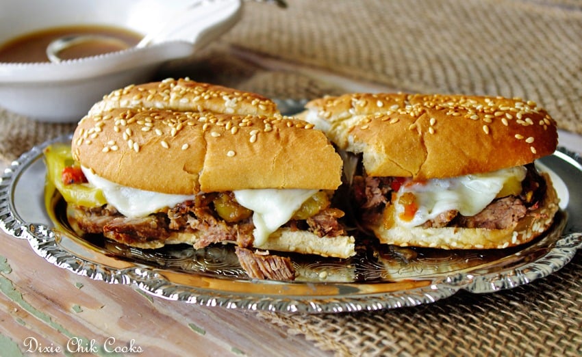 Slow Cooker French Dips