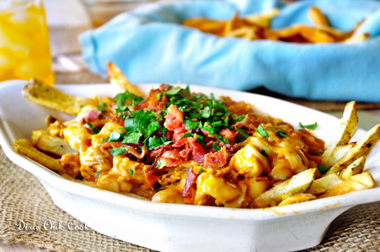 French Dip Mac n Cheese Smothered French Fries