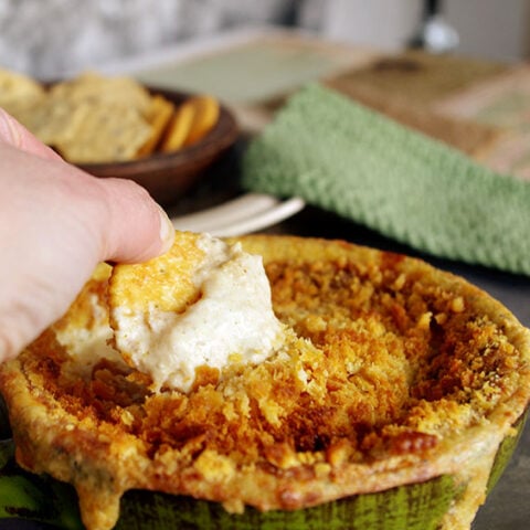 Cheesy Slutty Chicken Divan Dip