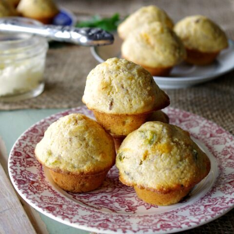 Jalapeno Cheddar Corn Muffins