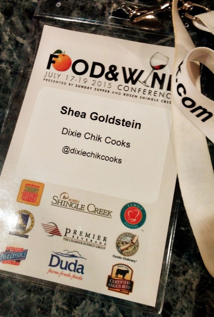 Food and Wine Conference 2015 9 badge