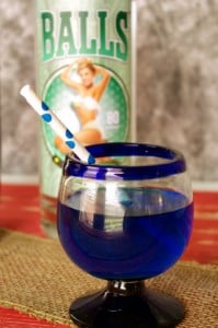 Blue Balls Cocktail