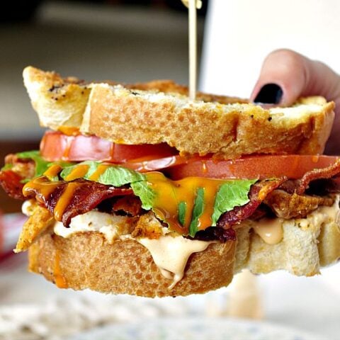 The BEST Buffalo Chicken BLT 8 Buffalo Chicken BLT