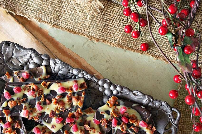 Chocolate Caramel Bacon Bark