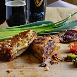 Guinness Grilled Cheese (Guest Post)