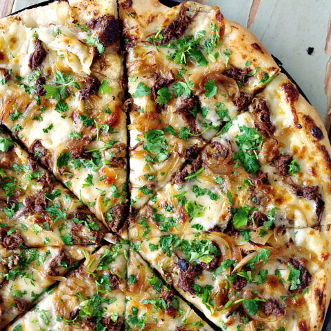 French Dip Pizza