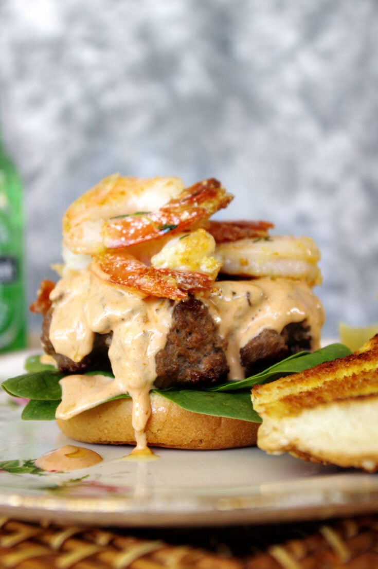 Surf and Turf Burger