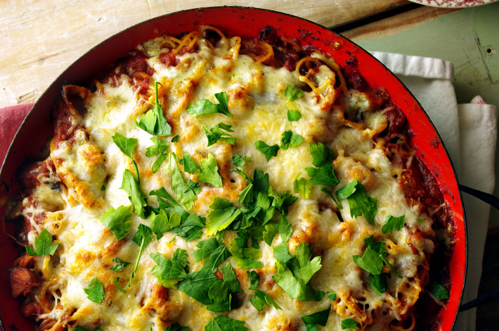 Italian Sausage Spaghetti