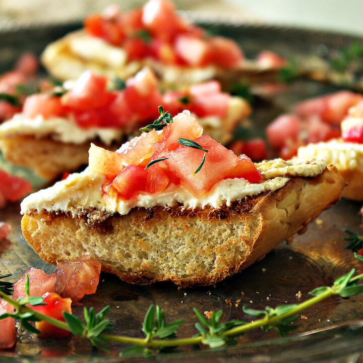 Watermelon Bruschetta