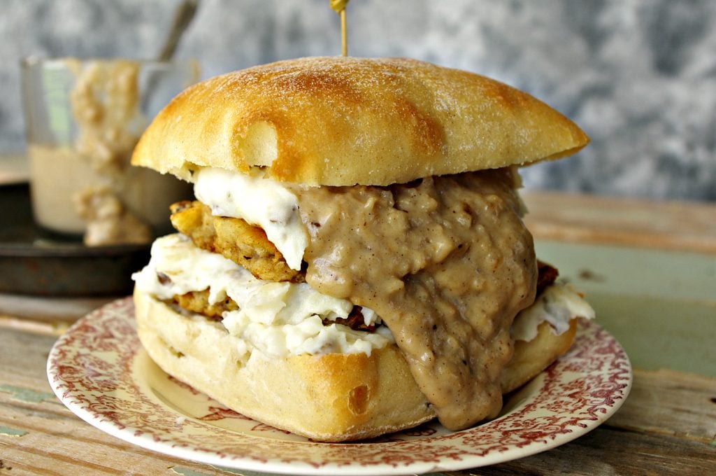 Country Fried Venison Slider | Dixie Chik Cooks