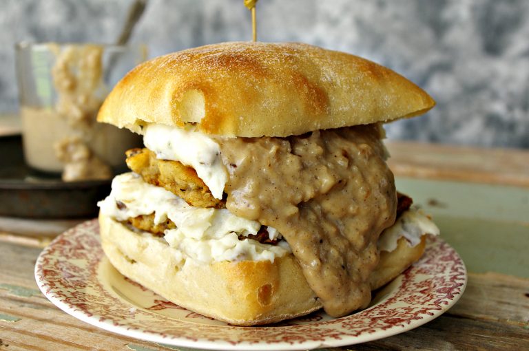 Country Fried Venison Slider | Dixie Chik Cooks