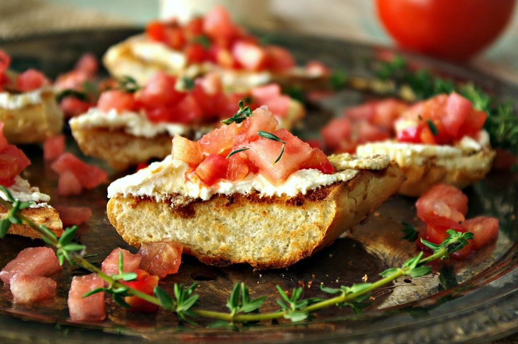 Watermelon Bruschetta | Dixie Chik Cooks