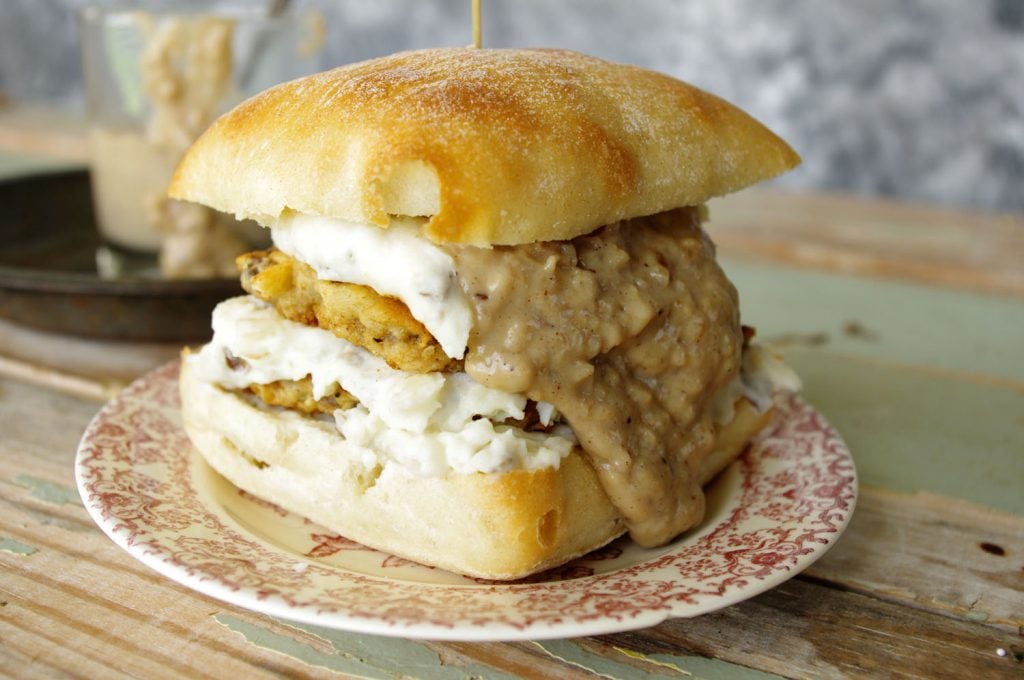 Country Fried Venison Slider | Dixie Chik Cooks