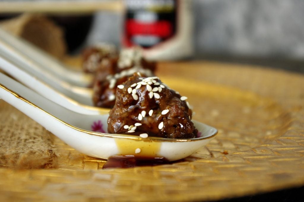 Teriyaki Meatballs | Dixie Chik Cooks