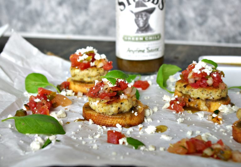 Tilapia Mini Sliders with Watermelon Salsa and Feta