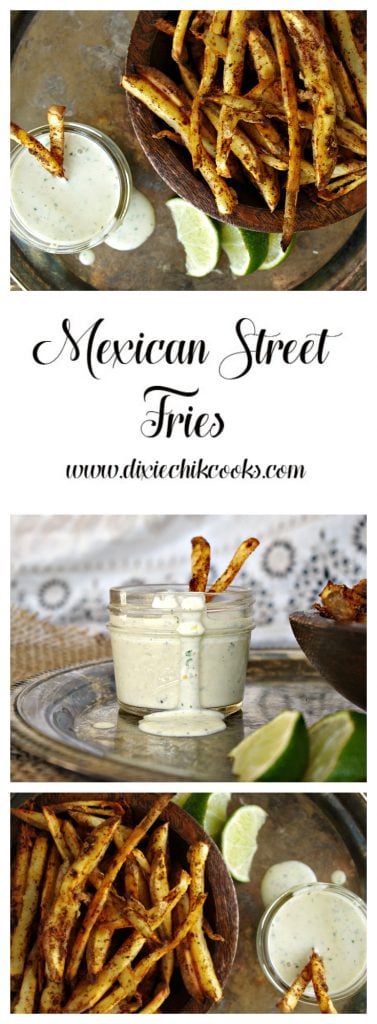 Mexican Street Fries | Dixie Chik Cooks