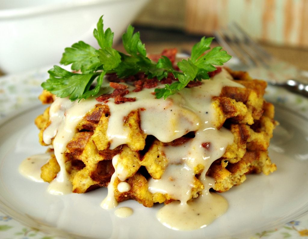 Dressing Waffles