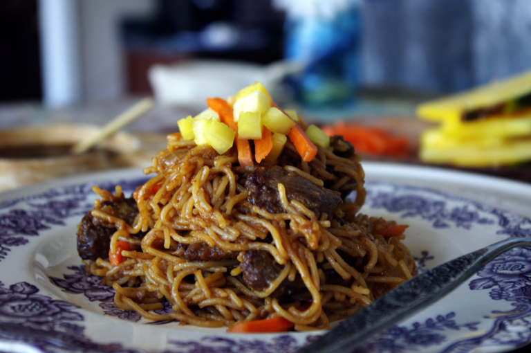 Spicy Pineapple Beef