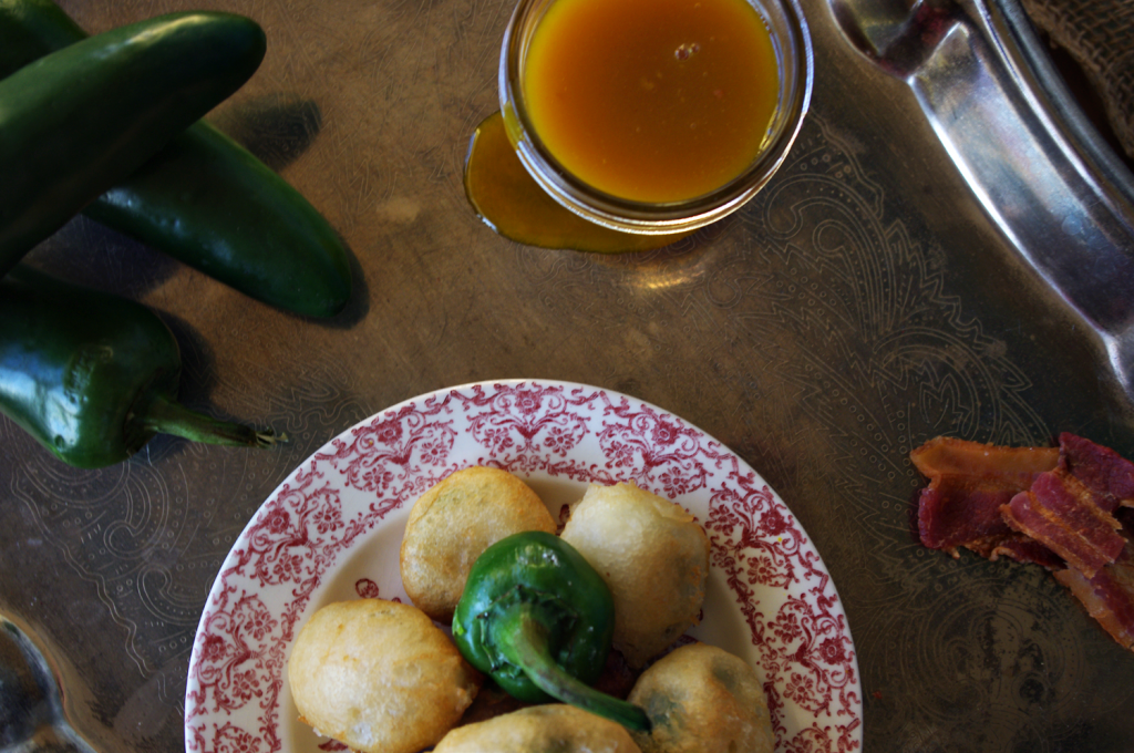 Pancake Battered Chicken 8 Pancake Battered Jalapeno Poppers