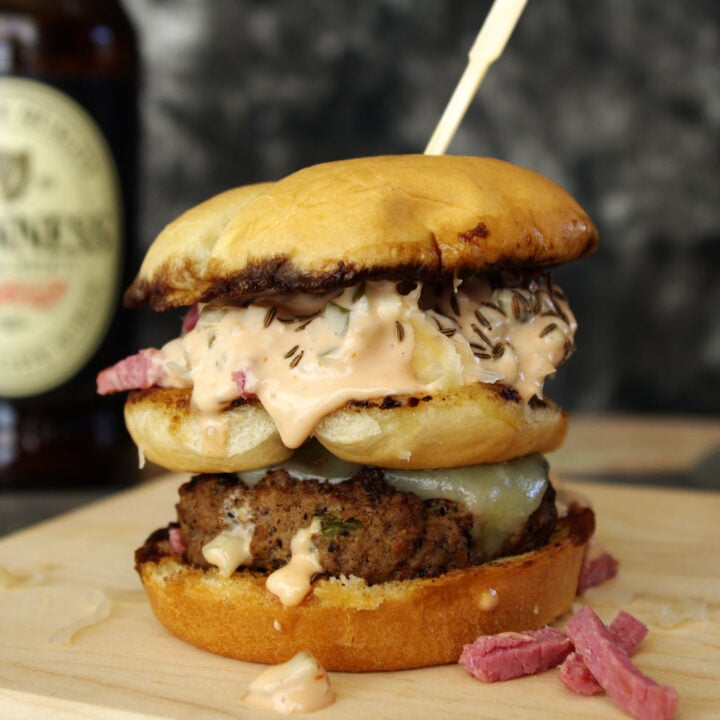 Reuben Burger 8 Reuben Burger
