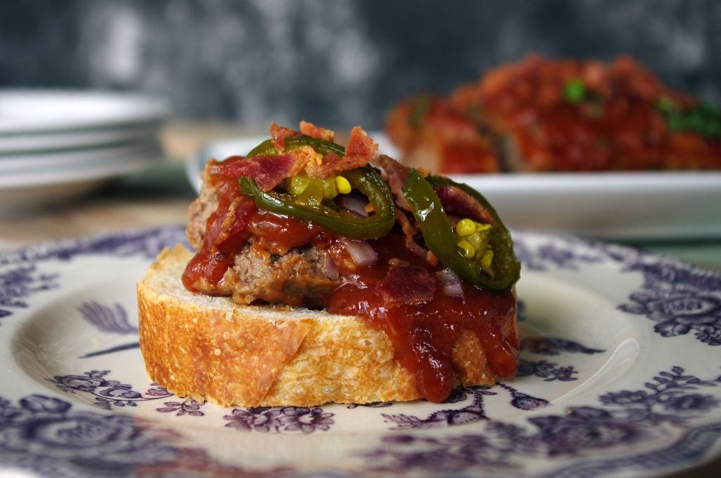 Chipotle Peach Meatloaf