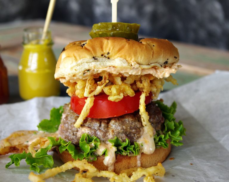 Jalapeno Pimento Cheese Burger