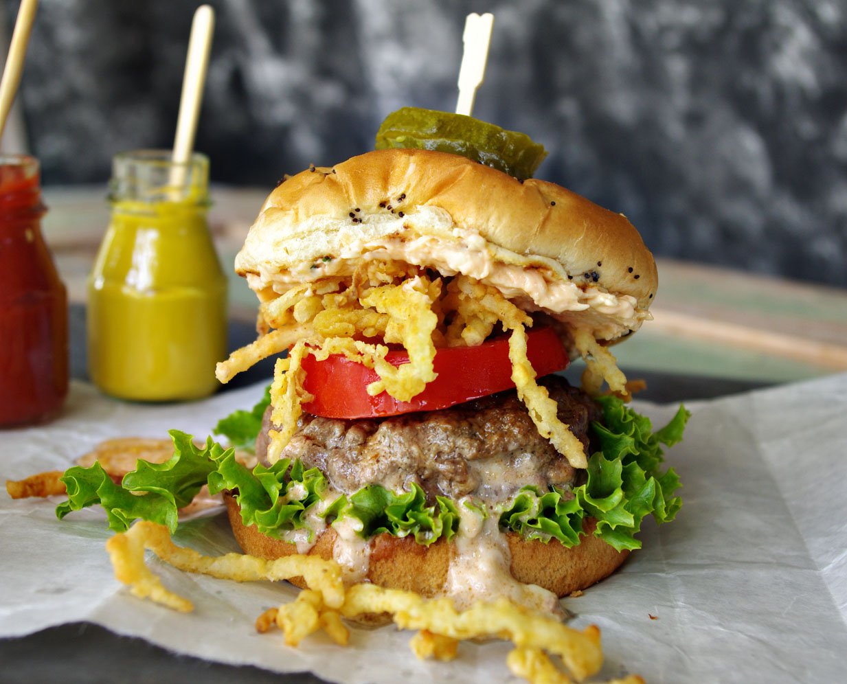 Jalapeno Pimento Cheese Stuffed Burger Dixie Chik Cooks