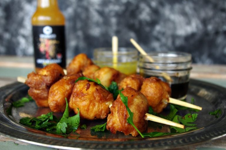 Pancake Battered Chicken | Dixie Chik Cooks