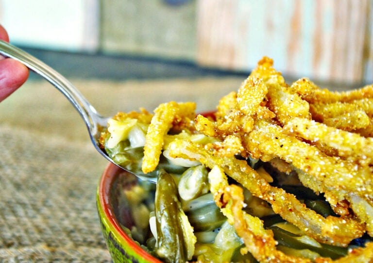 Cheesy Green Bean Casserole