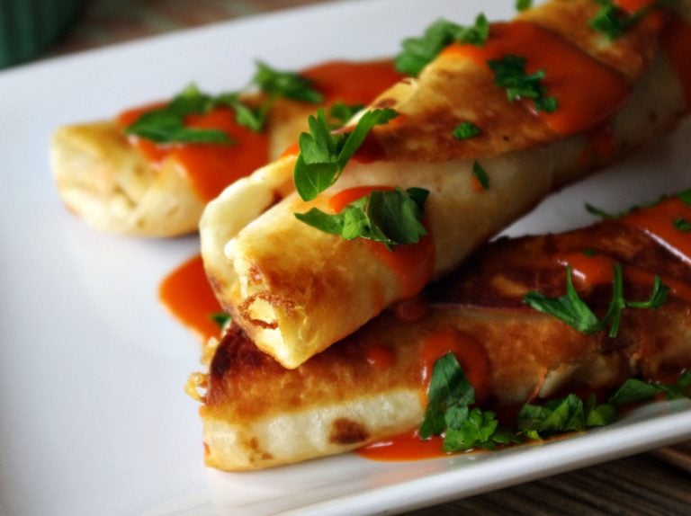 Buffalo Chicken Taquitos