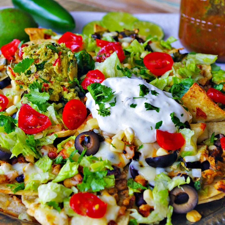 Smoked Chicken Nachos