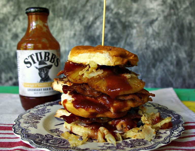 Extreme Hawaiian Chicken Sandwich|Dixie Chik Cooks