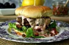 Tabbouleh Burger | Dixie Chik Cooks