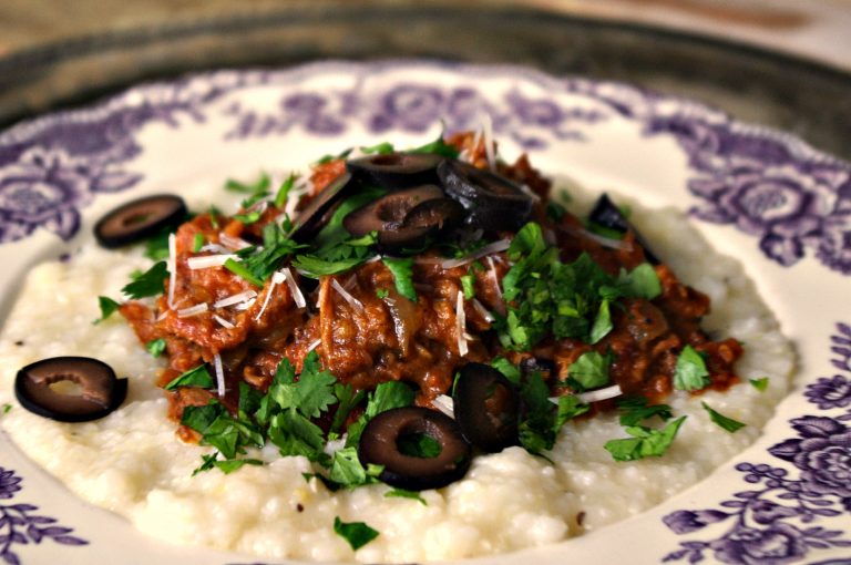 Mexican Pulled Pork and Grits