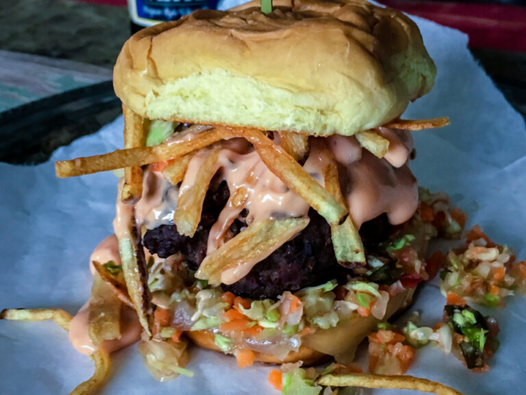The Ultimate Reuben Burger