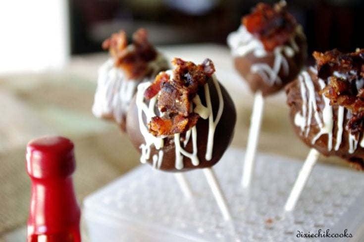 Bacon and Bourbon Cake Pops