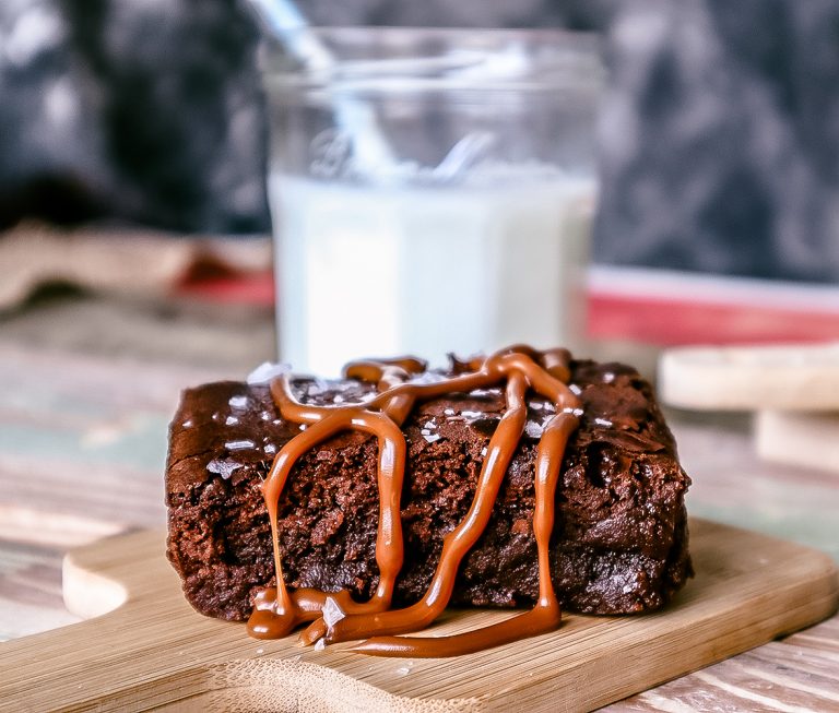 Salted Caramel Brownie