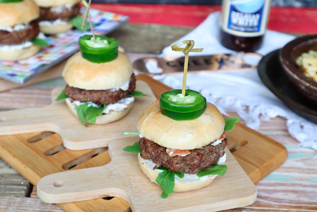 Jalapeno Popper Bagel Sliders