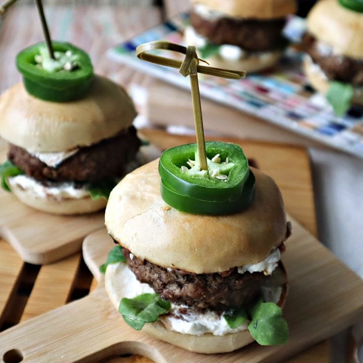 Jalapeno Popper Bagel Sliders 15 Jalapeno Popper Bagel Burger
