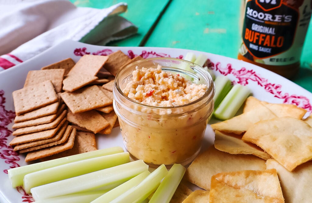 Buffalo Wing Pimento Cheese (with Blue Cheese)