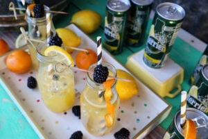 Citrus Blackberry Smashmosa